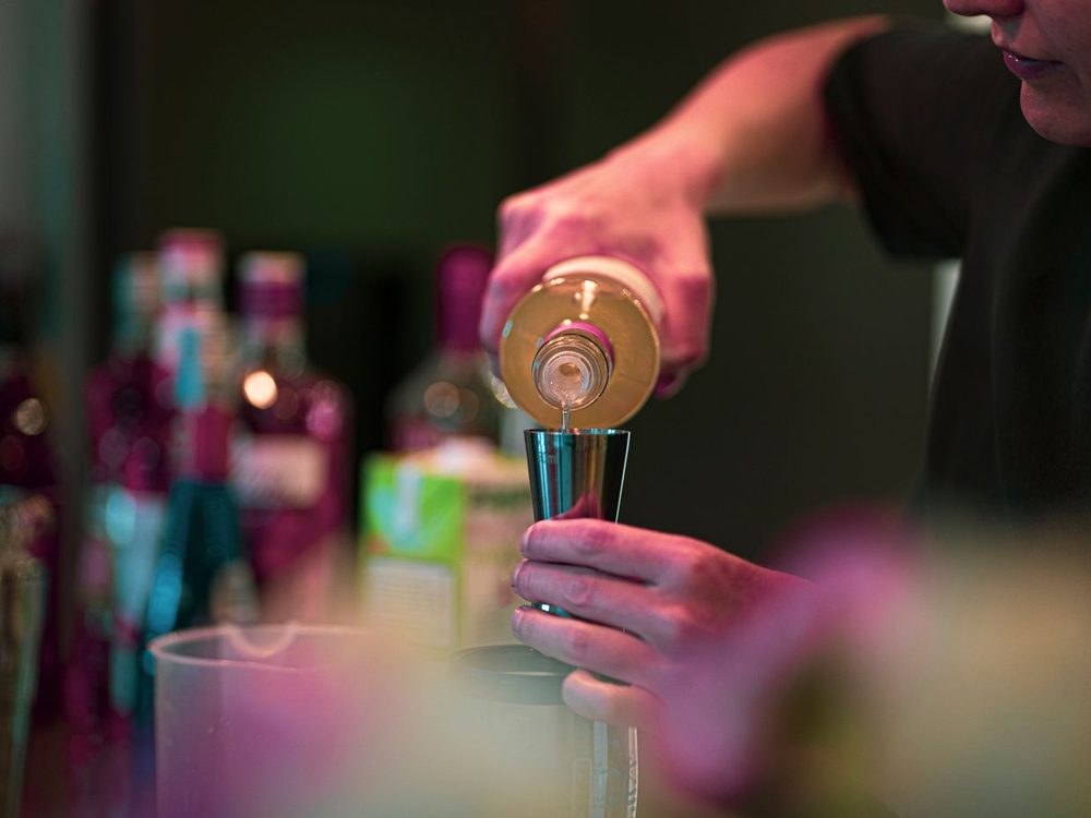 The bar